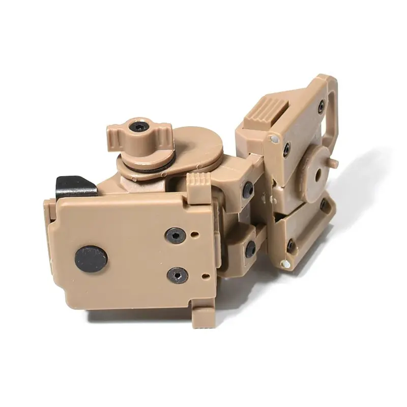 NVG кріплення на шолом з DOVETAIL "ластівчин хвіст" інтерфейсом для NV8000, NV8160, PVS-15/18/21/31, пластик, зелене (100991) - фото 5