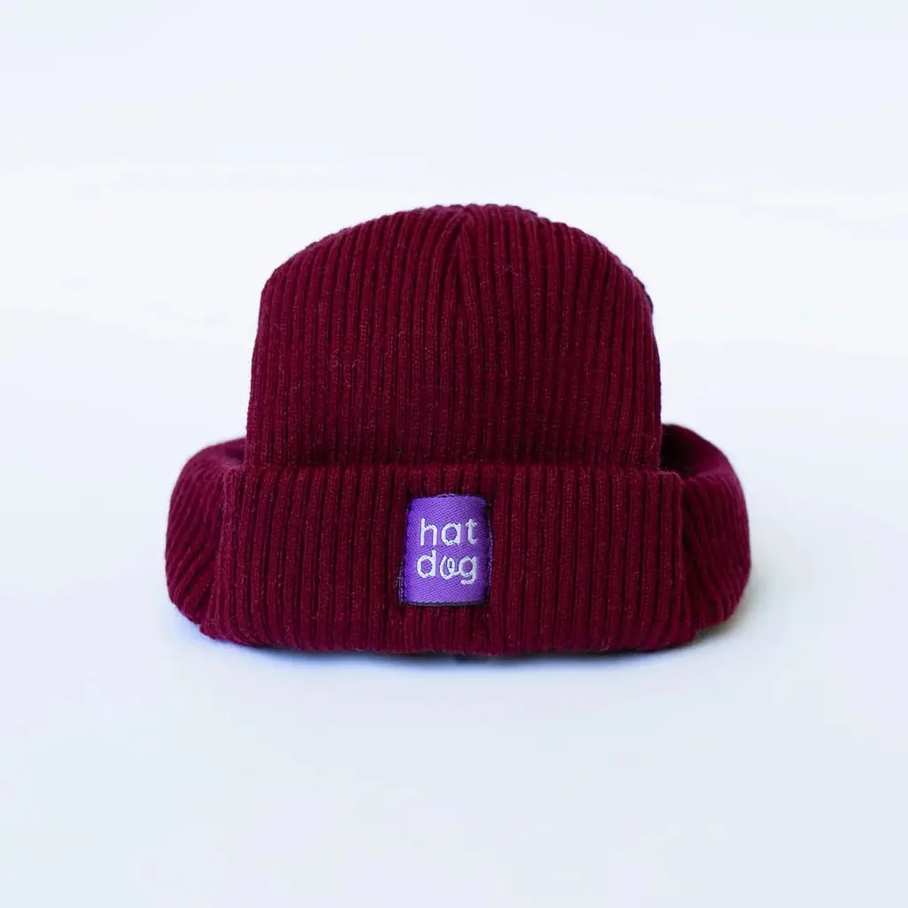 Шапка для собак Hat-Dog бордо (L)
