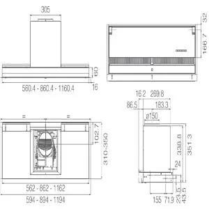 Витяжка Elica BOX IN NO DRIP IX/A/60 - фото 8
