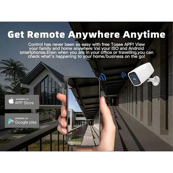 Wifi камера Sdeter з великим акумулятором 12 000 мАг B-12, вулична, із записом на SD карту до 128 Гб, Біла (100386) - фото 6