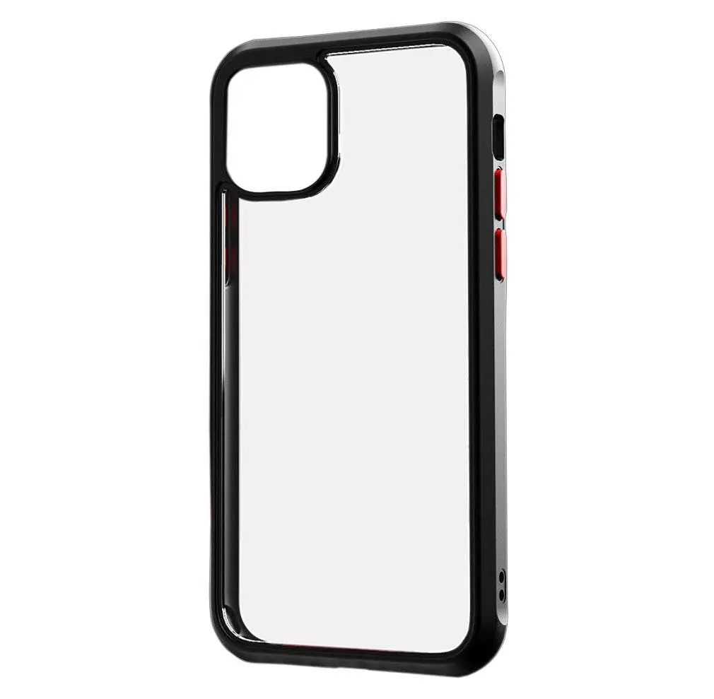 Противоударный бампер чехол Primolux Refraction Case для смартфона Apple iPhone 13 Mini Black - фото 3