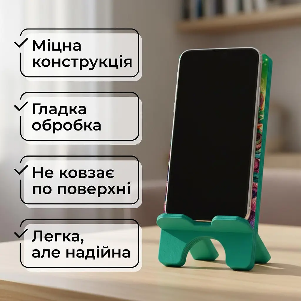 Подставка для телефона деревянная настольная Vladi Group «Лесная фея» (VG3001-05) - фото 5