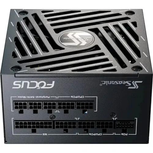 Блок живлення 750 Вт, Focus GX ATX 3.1, Black, модульний, 80+ Gold, Active PFC Seasonic teh0034034 - фото 6