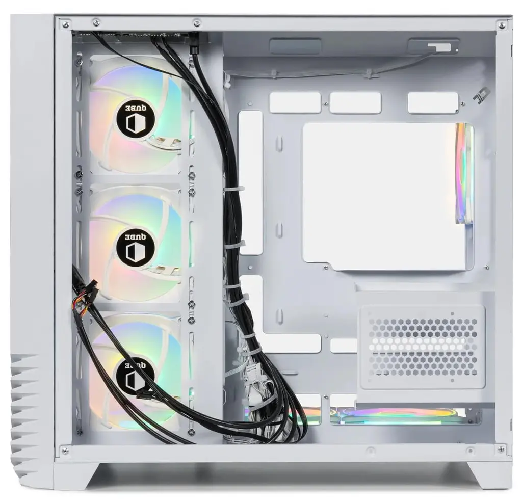 QUBE MIRAGE 7ARGB BTF, белый (MIRAGE_GWNU3), без блока питания - фото 12