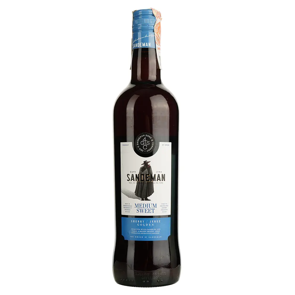 Уцінка. Вино Sandeman Medium Sweet Sherry червоне напівсолодке 15% 0.75 л (15982) 
