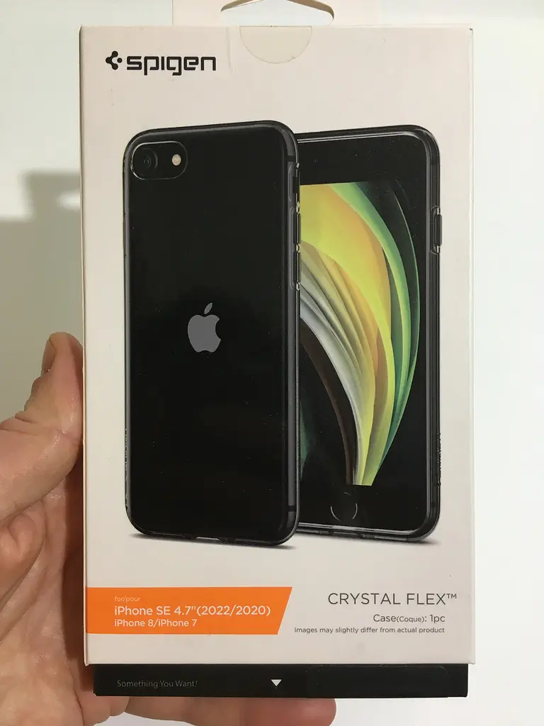 Чохол прозорий силіконовий Spigen Liquid Crystal для iPhone 7/8/SE 2/3 2020/2022 (4.7") ACS00882 - фото 6