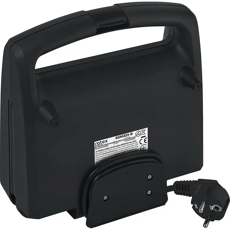 Бутербродниця ROTEX RSM 222-B - фото 7