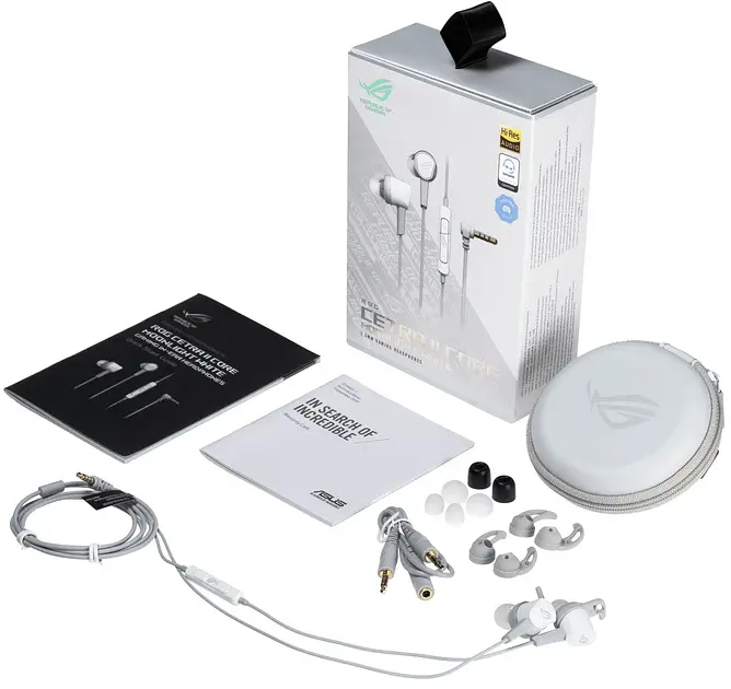 Навушники ASUS ROG Cetra II Core Moonlight White (90YH0360-B2UA00) - фото 6