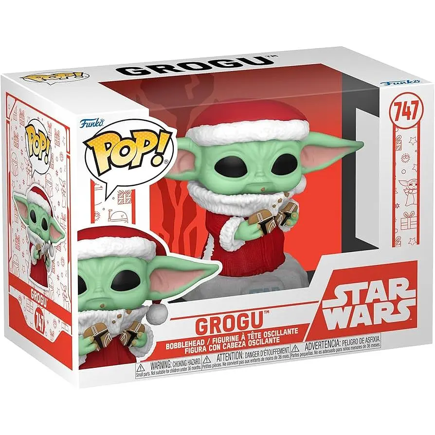 Фігурка Funko Pop Мандалорець Грогу The Mandalorian Grogu 10 см FP M G 747 - фото 3