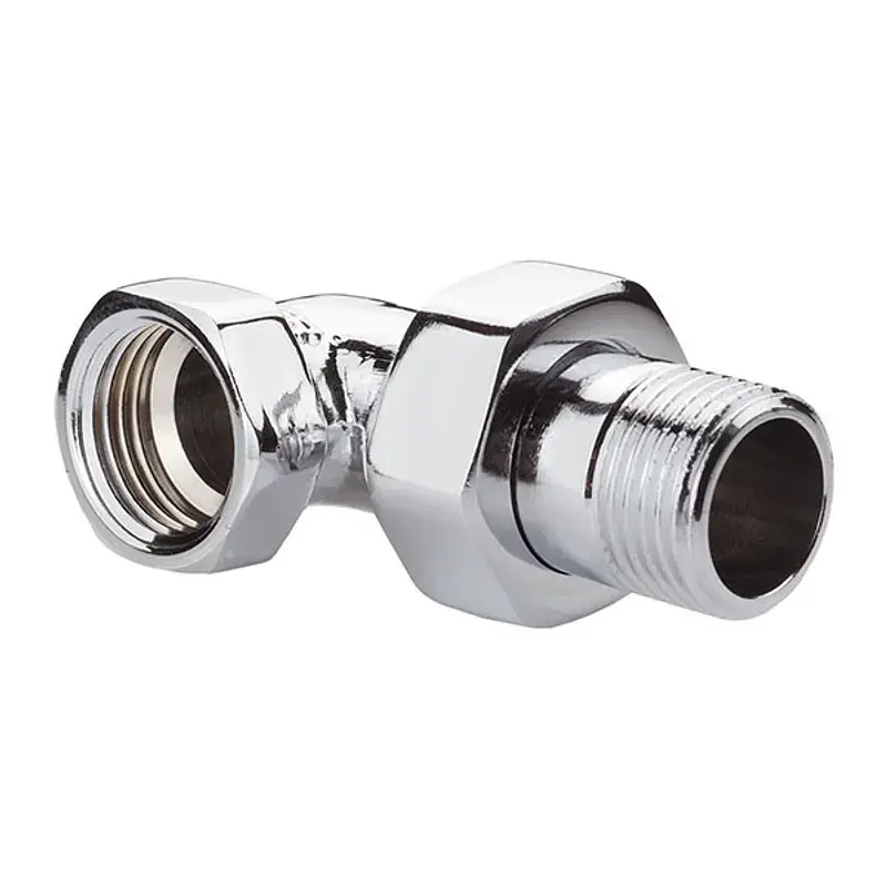 Згін американка (хром) Koer 1 "кутовий KR.342.chr KR2707