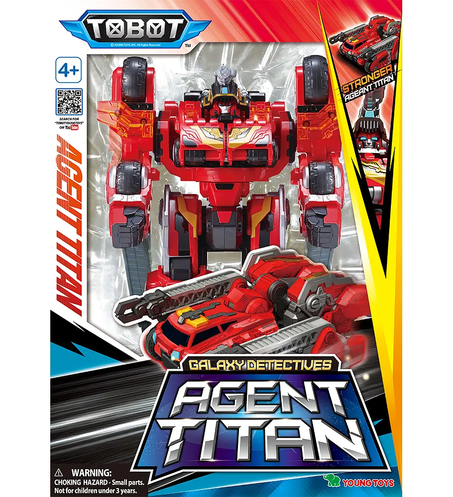 Іграшка трансформер Tobot Детективи Галактики Агент Титан (301108) - фото 4