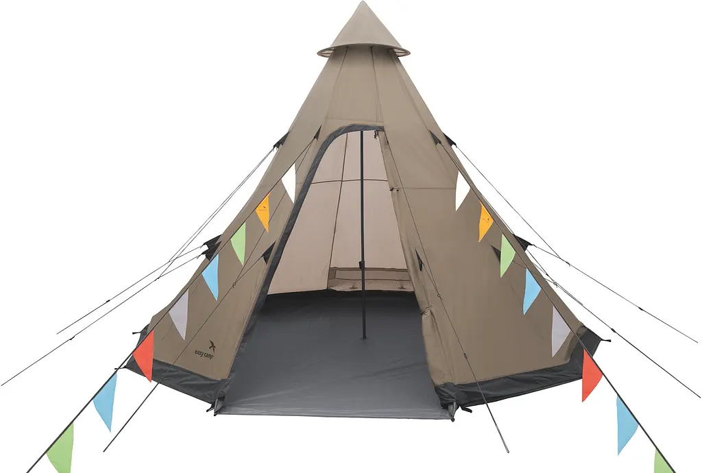 Намет восьмимісний Easy Camp Moonlight Tipi Grey (120381) - фото 2