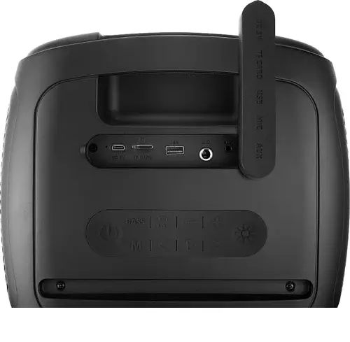 Портативна колонка 1.0 X-760, Black, 65 Вт, RGB підсвічування REAL-EL teh0029069 - фото 5