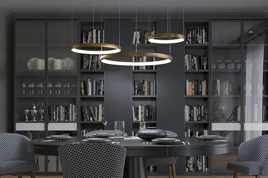 Підвісний світильник MJ-Light RING 58 48W 4000K BGD 11004 - фото 2