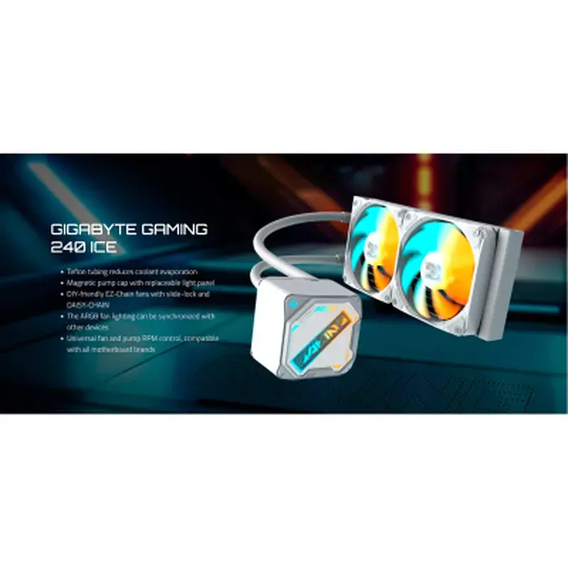 Система рідинного охолодження GIGABYTE GP-GME 240I - фото 6
