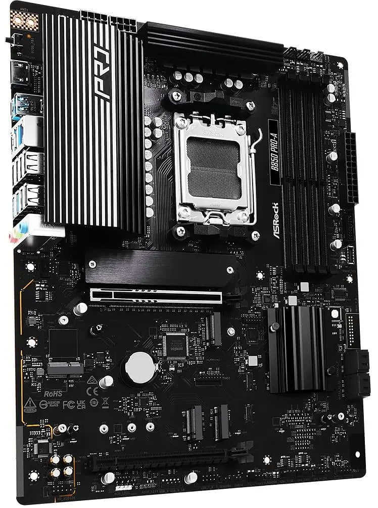 Материнська плата AsRock B850 PRO-A (B850 PRO-A) (Socket AM5, AMD B850, ATX) - фото 2