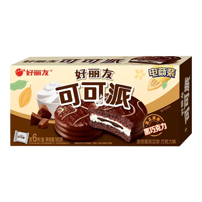 Тістечка Orion ChocoPie Cocoa Flavour 180 г - фото 2