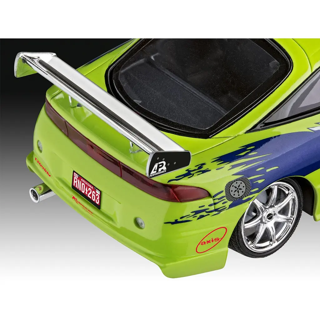 Збірна модель Revell Автомобіль Mitsubishi Eclipse 1995 з фільму Форсаж рівень 3 масштаб 1:25, 75 деталей (RVL-07691) - фото 5
