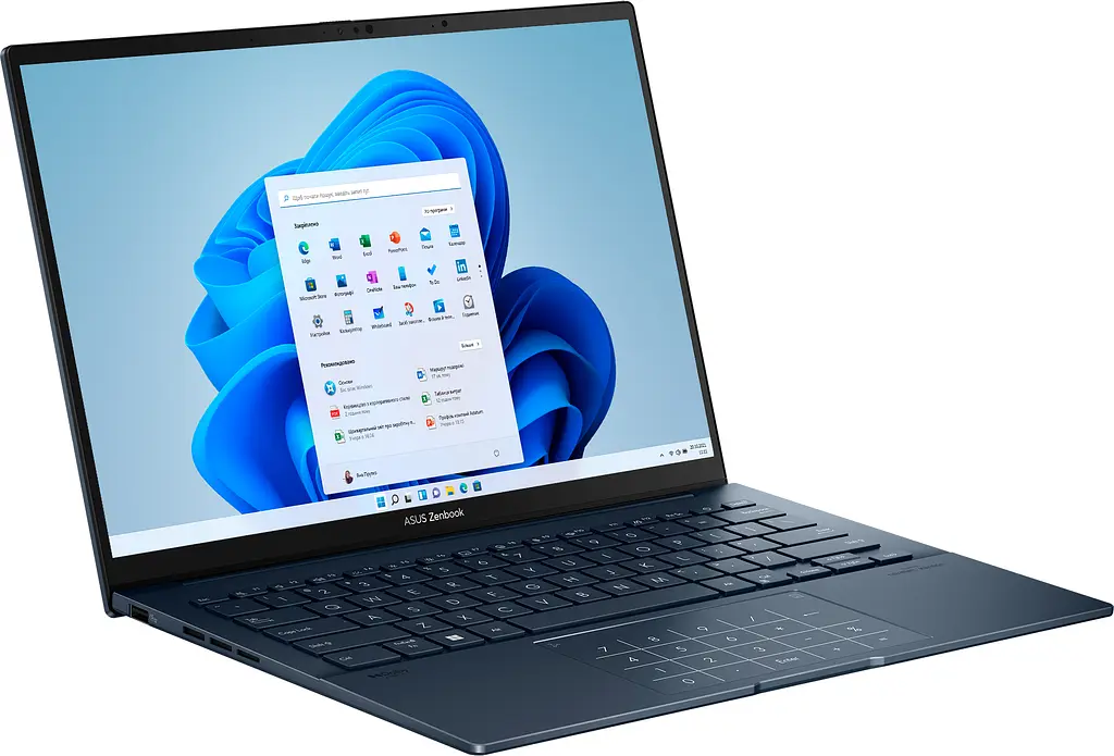 Ноутбук ASUS Zenbook 14 OLED UX3405CA (UX3405CA-PP069X), процесор Intel Core Ultra 9 285H (до 5,4 ГГц), 14-дюймовий дисплей з роздільною здатністю 3K, 32 ГБ, SSD-накопичувач на 1 ТБ, - фото 3