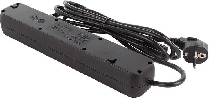 Сетевой фильтр olorWay 5 розеток/3M Black (CW-PSEA53BK) - фото 2