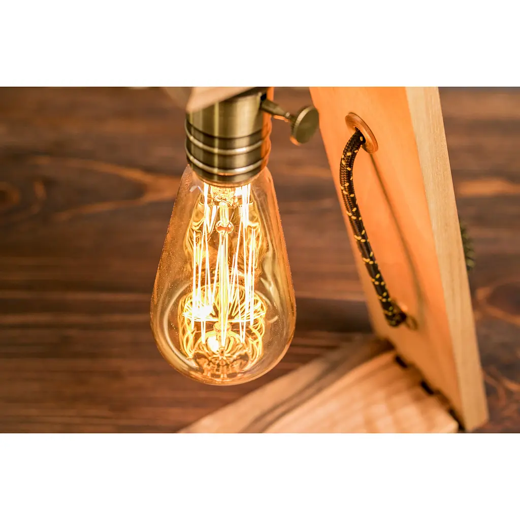 Настольная лампа EcoWalnut Лампа Эдисона (EW-16) - фото 9