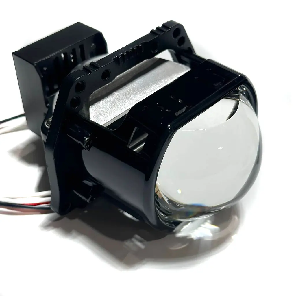 Автомобільні BI-LED лінзи D3" дюйма D76 мм A6 55 / 65Вт 5500К 2 шт. - фото 2