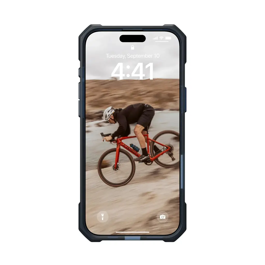 Чохол-накладка Urban Armor Gear Magsafe для Apple iPhone 16 Pro Max Essential Armor Cloud Blue (114449114151) - фото 4