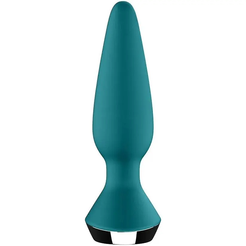 Анальна смарт-вібропробка Satisfyer Plug-ilicious 1 Petrol - фото 4