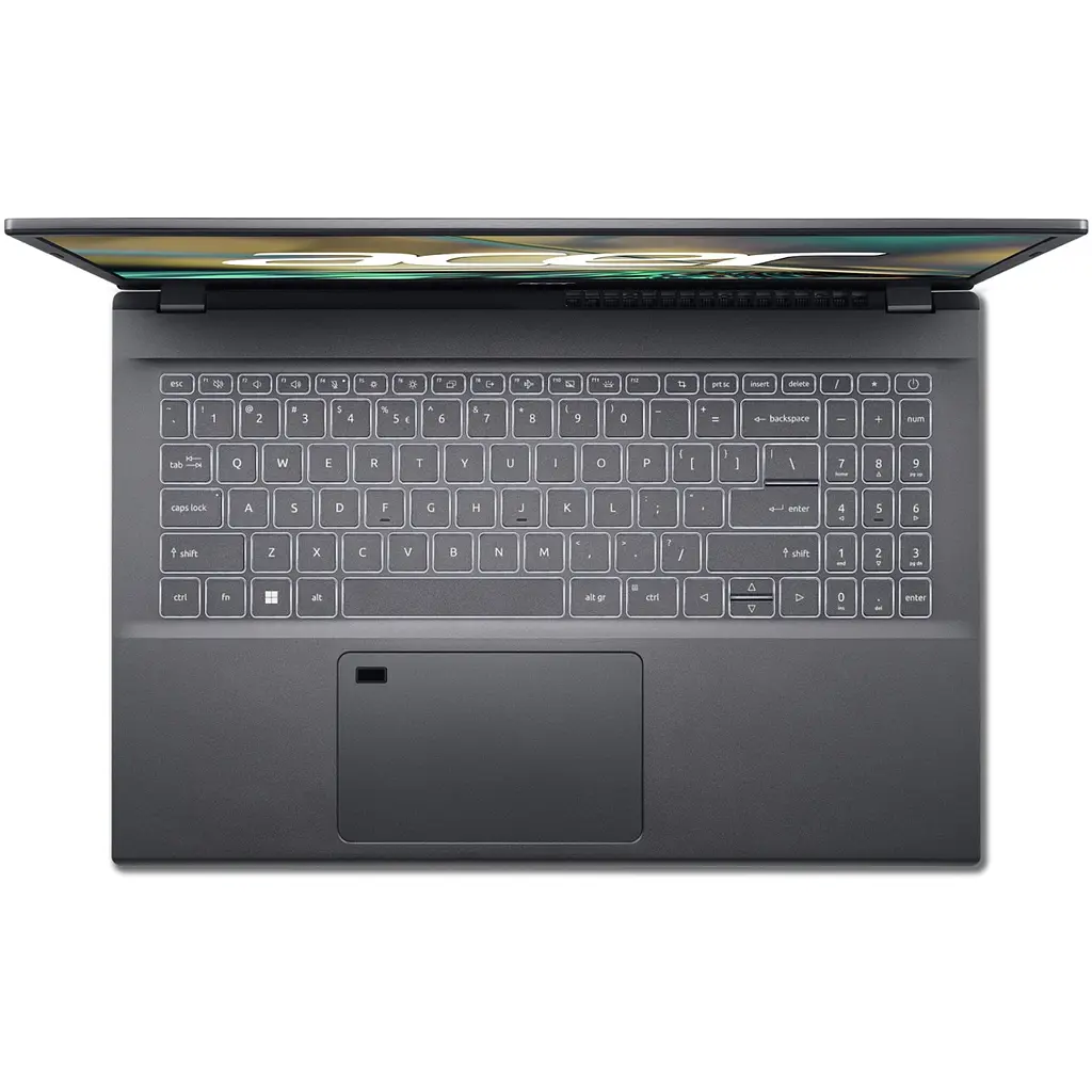 Ноутбук Acer Aspire 5 A515-57 з процесором Intel Core i7-12650H pana la 4.70 GHz, 15.6", Full HD, IPS, 16GB DDR4 RAM, 1TB SSD, Intel UHD графікою, No OS, Iron - фото 7