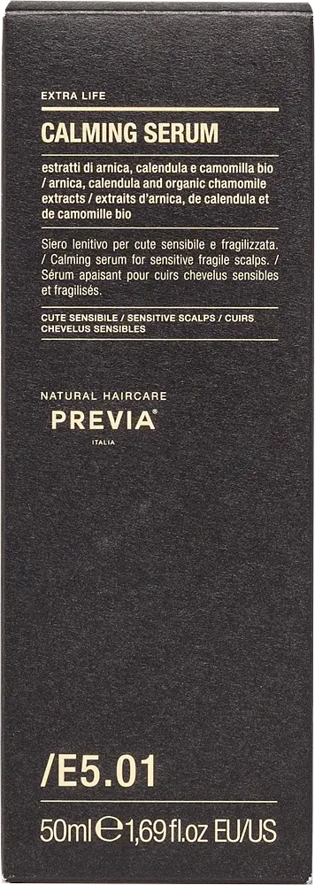 Заспокійлива сироватка для чутливої шкіри голови Previa E5.01 Calming Serum 50 мл - фото 2