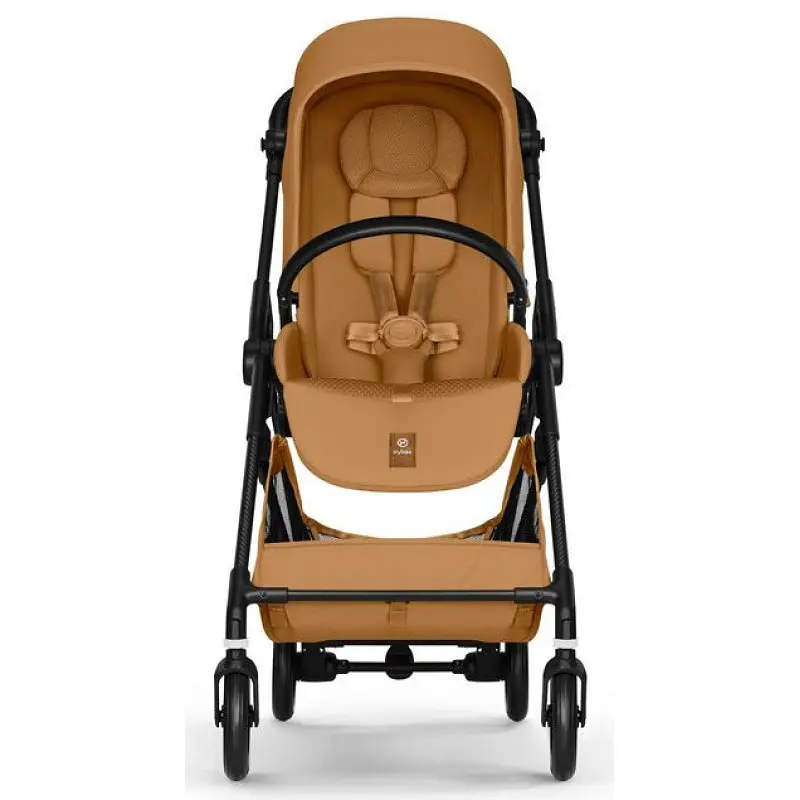 Коляска Cybex Melio 2 в 1 Carbon Cinnamon Yellow - фото 5