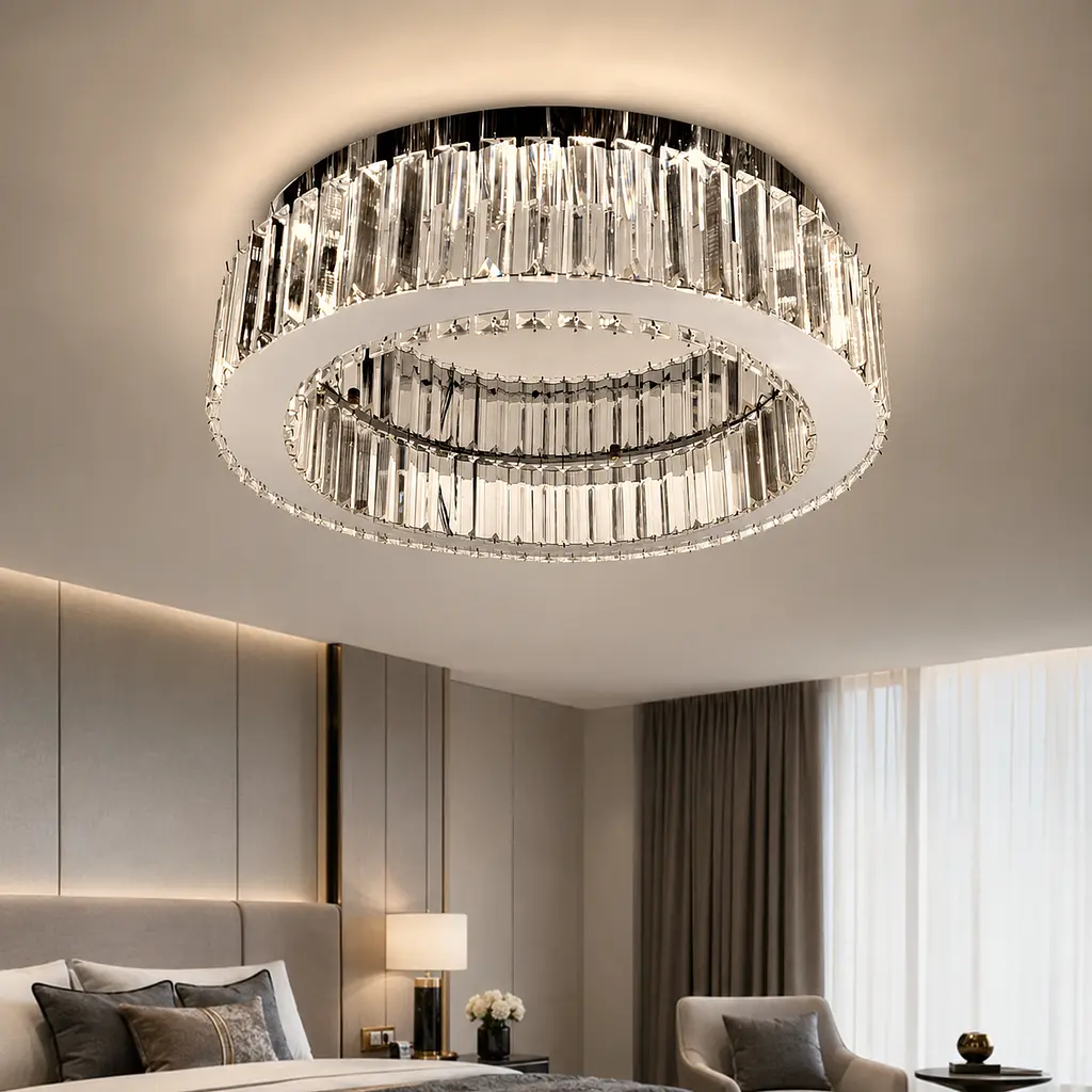 Світлодіодна стельова люстра Artlight 510578/50CH, 36 Вт, хром