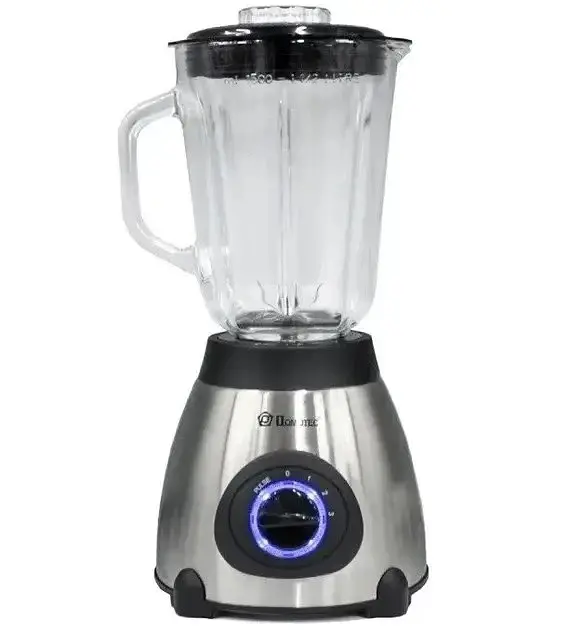 Блендер стаціонарний Domotec MS-6610 з кавомолкою 1.5L 100W Black (3_05305) - фото 2