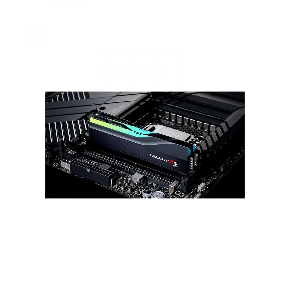 Пам'ять для настільних комп'ютерів G.Skill 64 GB (2x32GB) DDR5 6400 MHz Trident Z5 RGB (F5-6400J3239G32GX2-TZ5RK) - фото 5
