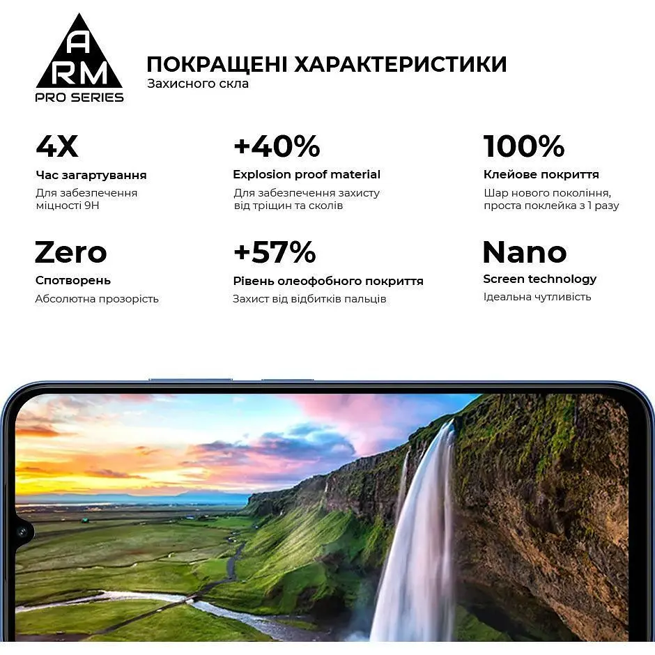 Захисне скло ArmorStandart Pro Glass для Xiaomi Redmi 15C 4G Black (ARM85416) [148399] - фото 5