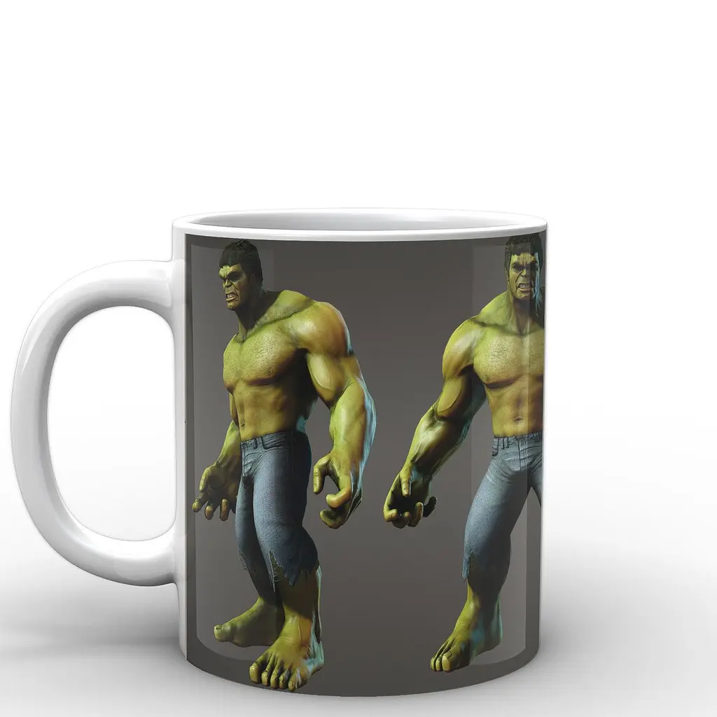 Кухоль GeekLand Халк Hulk hulk-2 HU.02.006 330 мл білий - фото 2