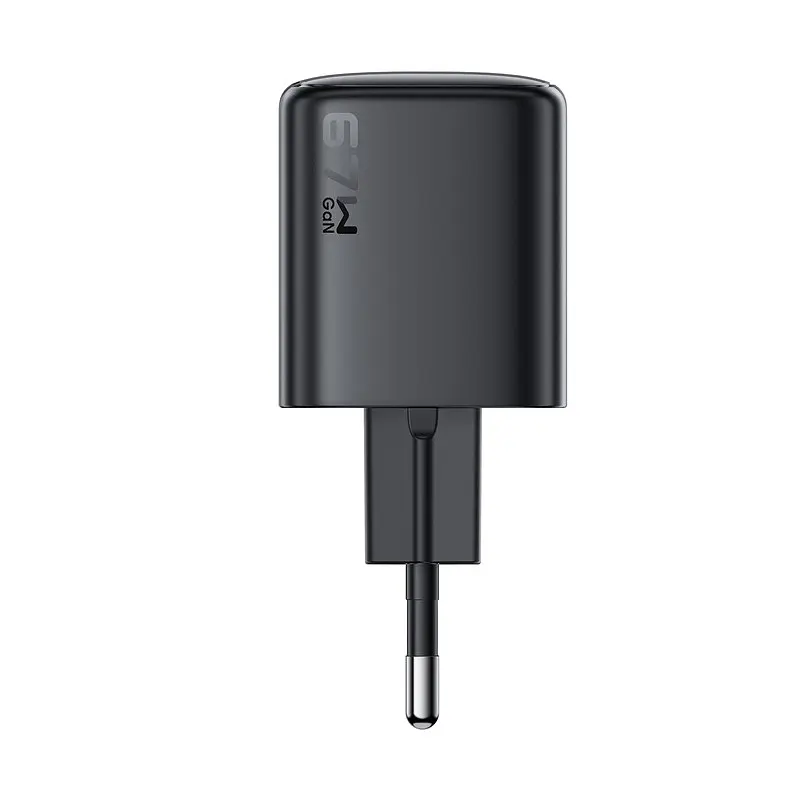 Блок - адаптер - зарядний пристрій ACEFAST A134 PD67W mini GaN USB-C fast charger чорний - фото 5