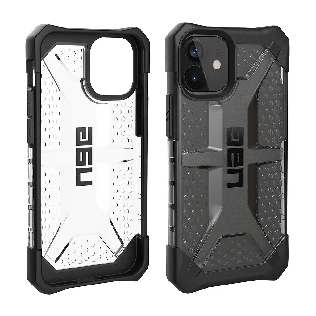 Оригинальный противоударный чехол UAG Plasma для iPhone 12 Mini (5.4") Ice 112343114343 - фото 6