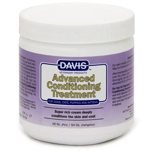 Кондиціонер Davis ADVANCED Conditioning Treatment з олією макадамії та жожоба для собак і котів 454 мл (ACT16)
