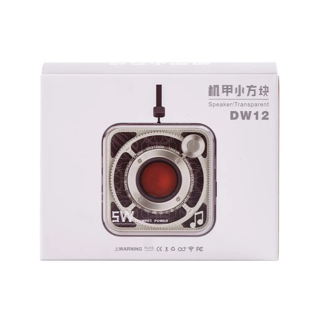 Портативная мини-колонка Smart X DW12GR 5W BT/TF/USB/AUX 5 Вт, зеленая - фото 2