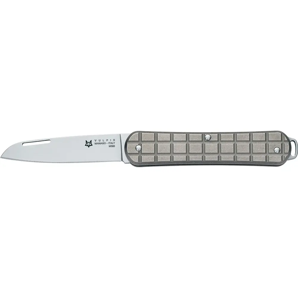 Ніж Fox Vulpis Granade Pattern Titanium Gray