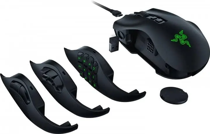 Бездротова миша Razer Naga V2 Pro Wireless Black (RZ01-04400100-R3G1) - фото 3