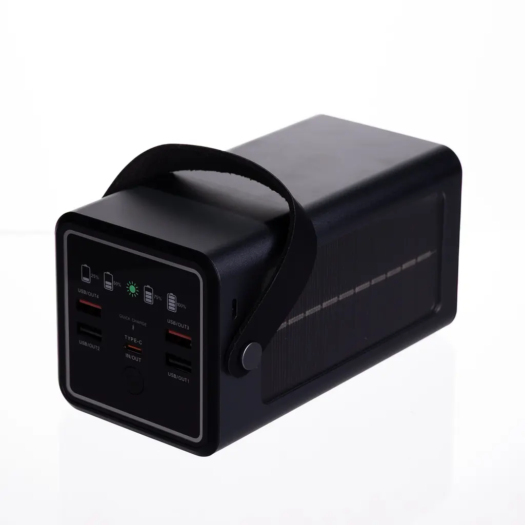 Повербанк с быстрой зарядкой и солнечной батареей 50000 mAh портативное зарядное устройство для зарядки powerbank для телефона ZoroxHP-N40 - фото 4