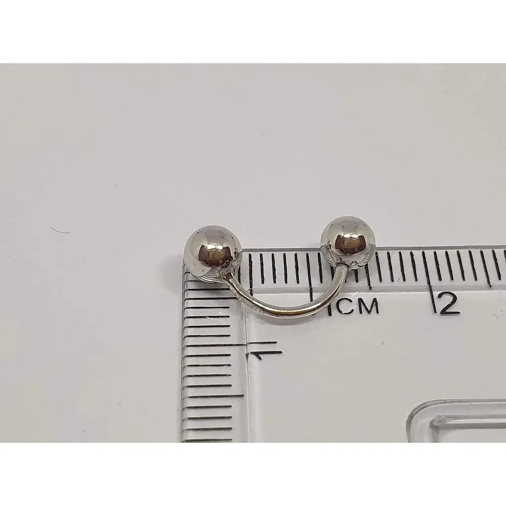 Золотая серьга-пирсинг Favoritum. 310128_5_Б - фото 3