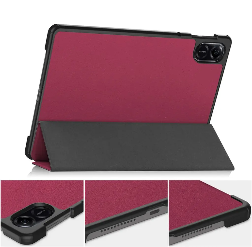 Чохол-книжка BeCover Smart Case для Honor Pad X9 11.5 Червоний Wine (711082) - фото 2