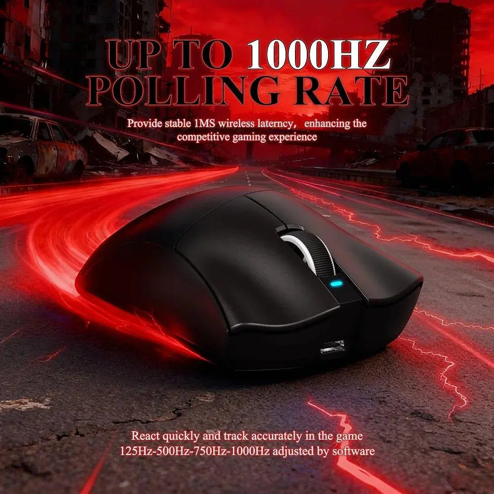 Мышь Attack Shark V3 Pro Wireless (AS-6972792472577-B) Black (G-000004008) - фото 6