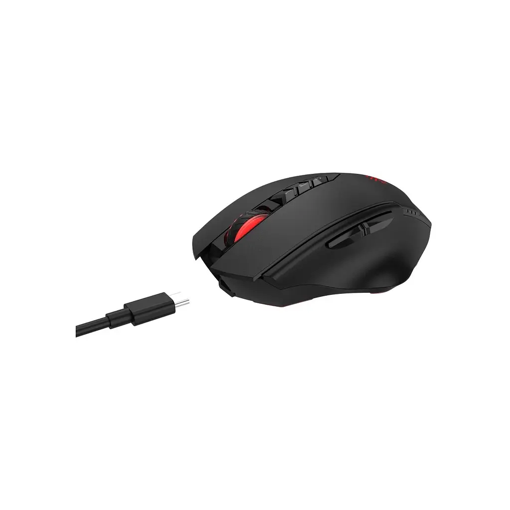 Мишка A4Tech Bloody R80 Plus Wireless/USB Black Skull (4711421003018) - фото 4