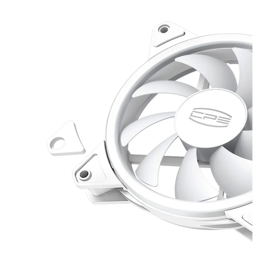 Комплект вентиляторів PcCooler F3 T120 ARGB WH 3-Pack (F3 T120 ARGB 3 in 1 White) - фото 4
