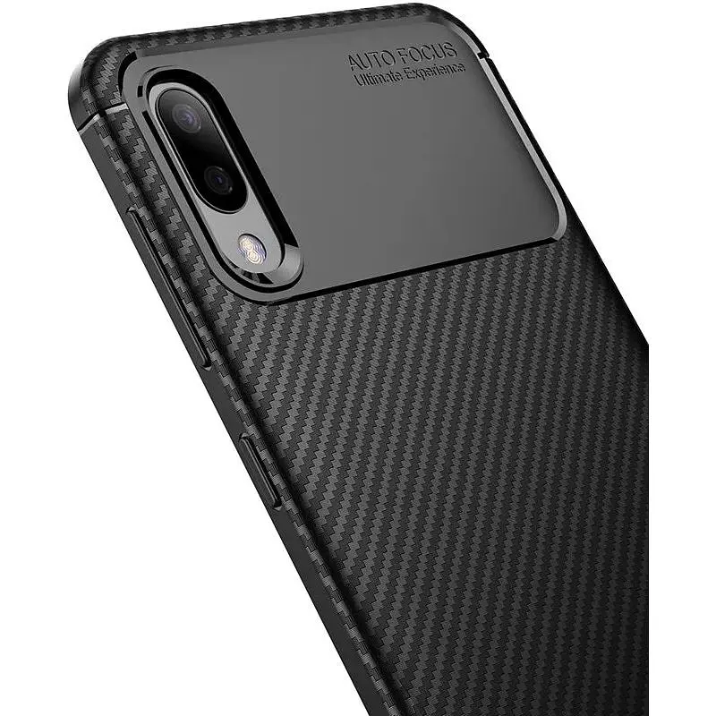 Чохол-накладка Toto TPU Carbon Fiber 1.5 mm Case Samsung Galaxy M10 Black - фото 4