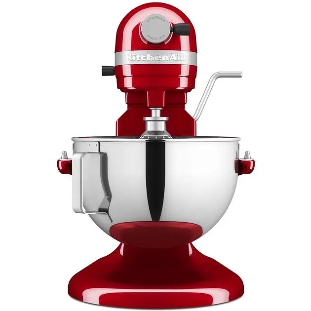 Кухонная машина KitchenAid Heavy Duty 5KSM55SXXEER с подъемной чашей 5.2 л красная (5KSM55SXXEER) - фото 3